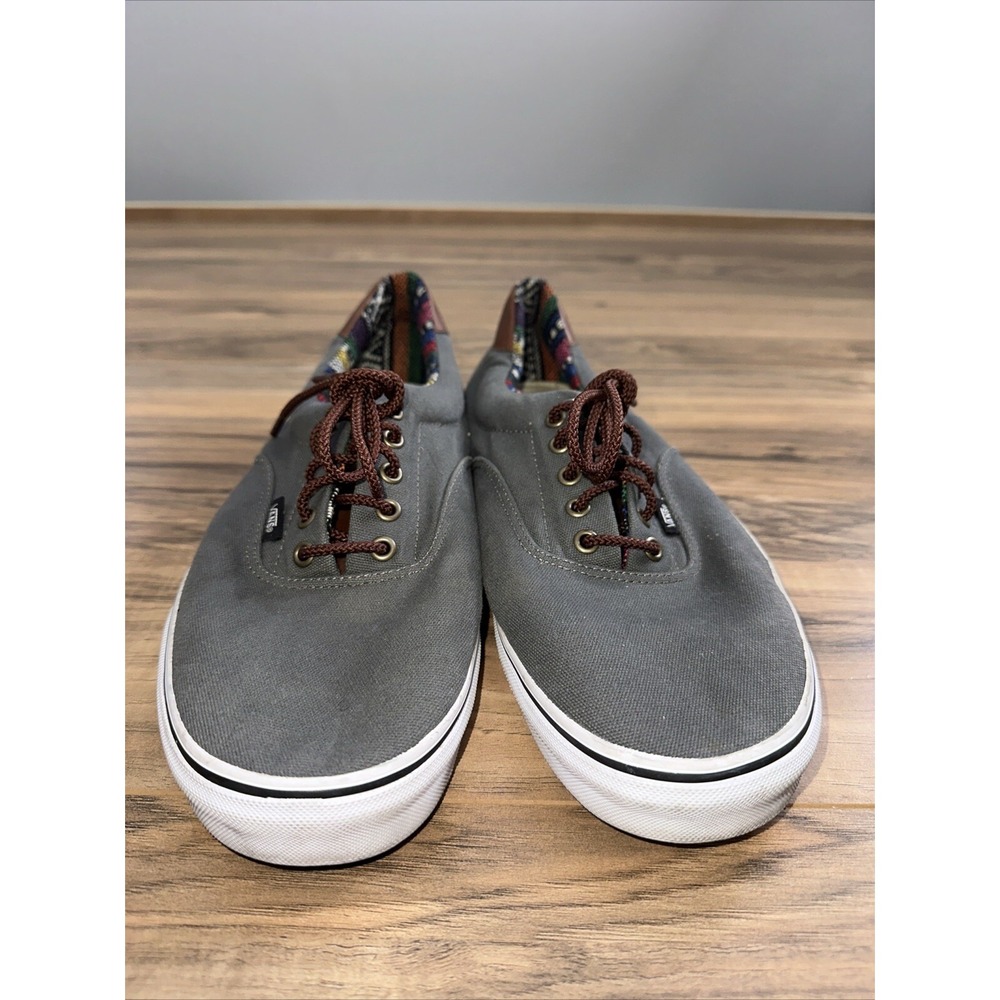 Men's Vans‎ Off The Wall Low Top Sneakers Size 13 Gray (TC9R)